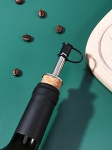 1pc Wine Stopper With Nozzle - Multicolor - View 2