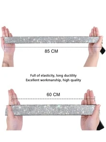 1pc Wig Headband - Silver - View 4