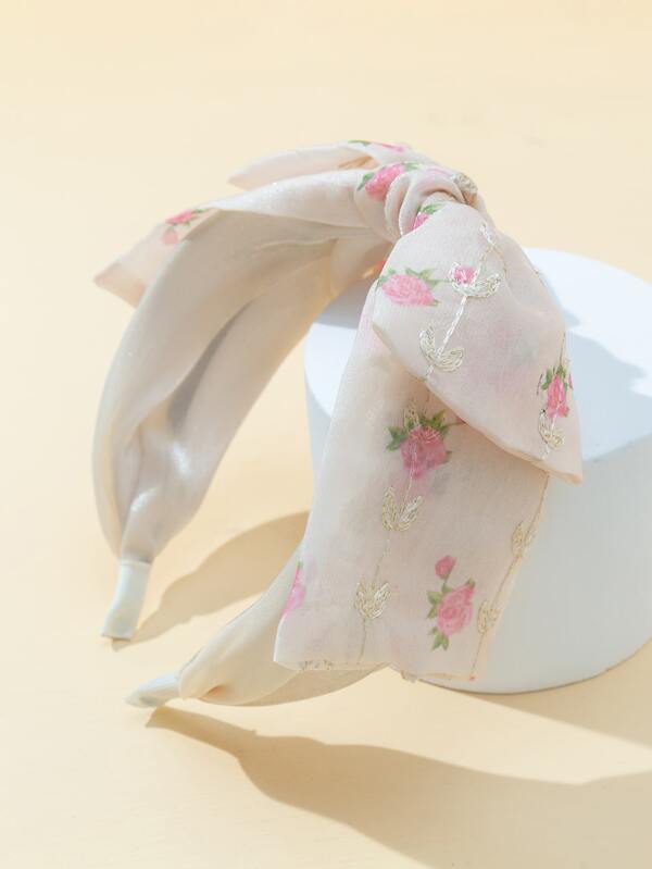 شريط رأس مزين بزهور صغيرة مناسب للاستخدام اليومي والسفر والمواعدة والعطلات، هدية عيد الحب الرائعة، شريط شعر، إكسسوارات شعر، إكسسوارات رأس