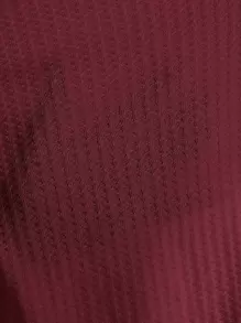 SHEIN LUNE 素色腰帶闊腿圍裹連身褲