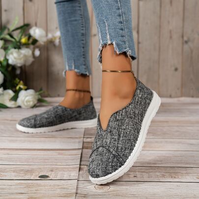 Slip On Canvas Shoes
