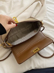 2025 Nova Bolsa Baguette Simples Retro Francesa, Ideal Para Mulheres Maduras, Adequada Para Namoro, Compras, Trabalho e Combinação Diária