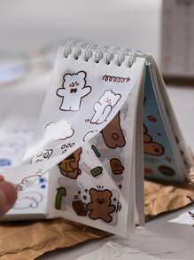 50入組卡通圖案貼紙 - 彩色 - 查看 1