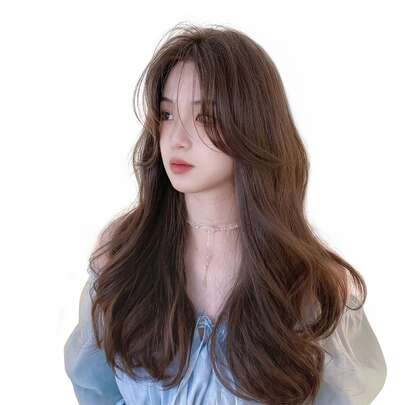 alicegarden 这款24英寸长的合成假发，拥有自然波浪卷发造型，呈现迷人的棕色。它采用耐热纤维制成，经久耐用。这款假发非常适合日常佩戴，也适合派对、角色扮演和聚会等场合，能够打造自然逼真的效果。（不含配饰）