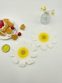 20入組花朵形狀一次性餐巾 - 彩色 - 查看 5