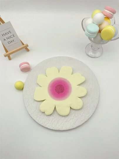 20入組/套紙質一次性餐巾紙創意花卉形狀派對餐巾紙