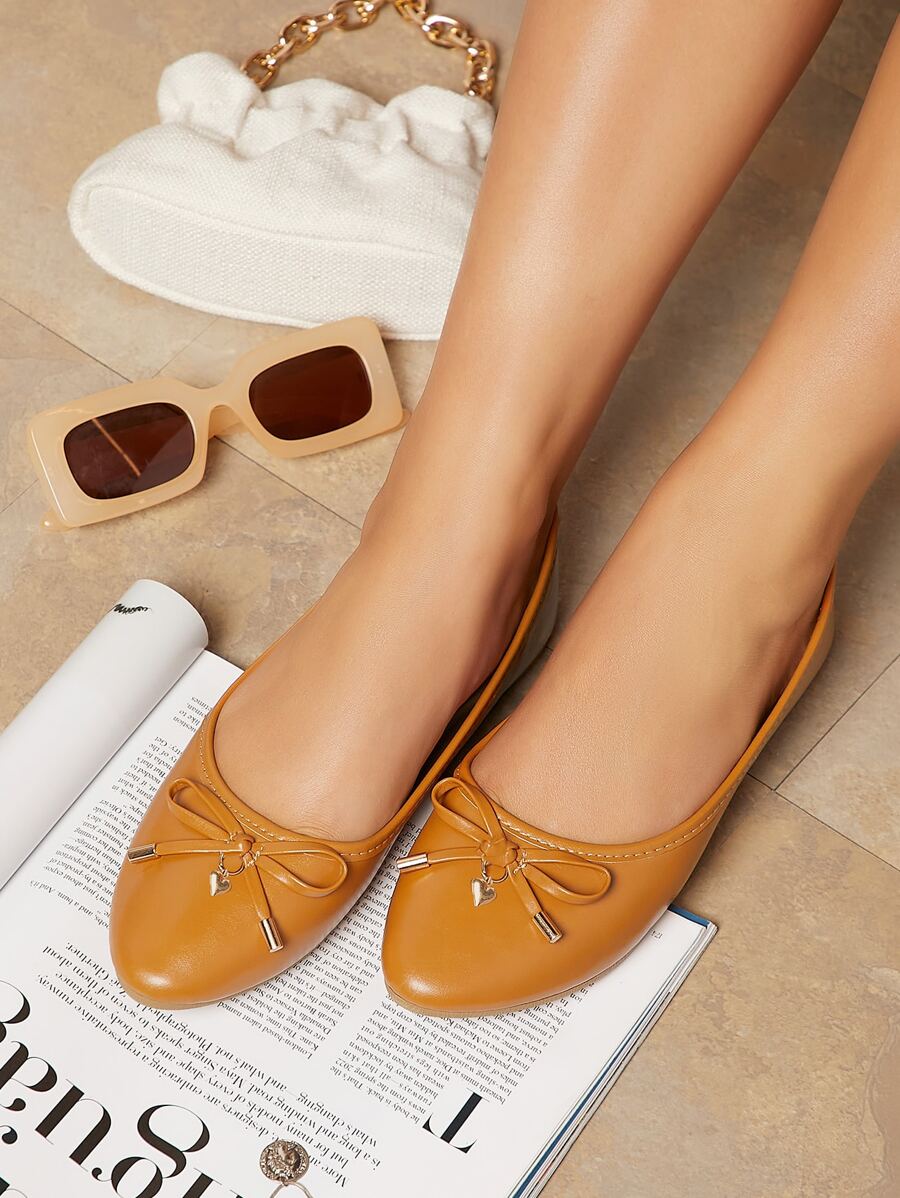 尖頭一腳蹬芭蕾舞鞋