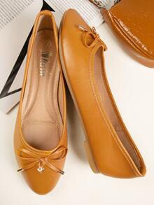 尖頭一腳蹬芭蕾舞鞋