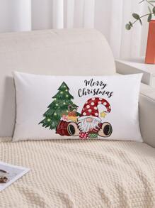 1 Miếng Cây thông noel & In nhà Vỏ gối ( Đổ đầy ) - trắng - Xem 8