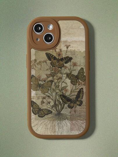 Butterfly Print Phone Case