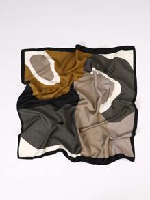 1pc Color Holiday General For Music Festival Block Bandana Bandana,Hair Band,Head Band Ideal For Dressing Up Your Look