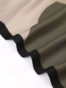 1pc Color Holiday General For Music Festival Block Bandana Bandana,Hair Band,Head Band Ideal For Dressing Up Your Look