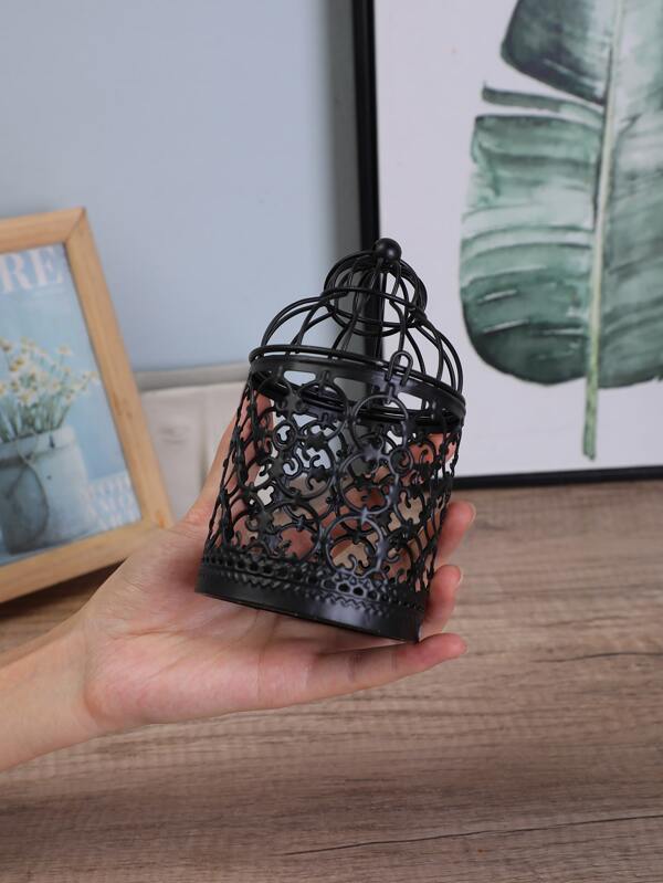 1pc Nordic Style Metal Candle Holder SHEIN USA
