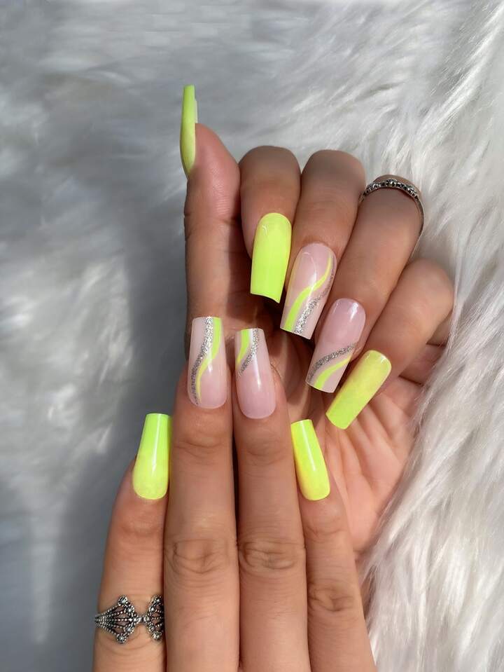 Share 167+ neon yellow gel nail polish latest songngunhatanh.edu.vn