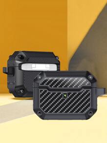 Hộp đựng tương thích với AirPods - màu đen - Xem 2