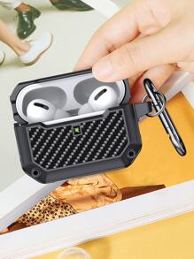 Hộp đựng tương thích với AirPods - màu đen - Xem 3