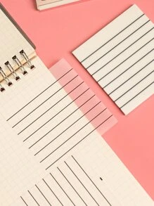 1 pezzo Note adesive modelli righe - Bianco - Visualizzare 4