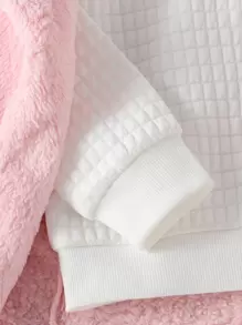 年輕女孩開襟外套&連帽衛衣&長褲 - 彩色 - 查看 4