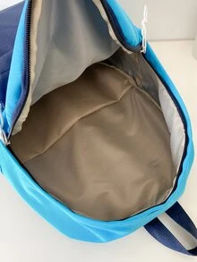 Kids Cartoon Decor Functional Backpack - Multicolor - View 6