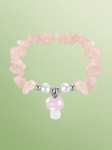 ROMWE Fairycore Vòng tay Đúng mốt - Nhiều màu - Xem 1