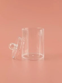 1 Soporte organizador de acrílico transparente para almohadillas faciales cosméticas, organizador de almacenamiento y exhibición para removedores de maquillaje, decoración de habitación, bolsas, bolsa de maquillaje, tocador, viaje, bolsa de viaje, artículos esenciales de viaje, organizador, almacenamiento, artículos esenciales de viaje, organizador de maquillaje, bolsas de maquillaje, organizador de maquillaje, organizador, bolsa de aseo, organizador de escritorio, bolsa cosmética, bolsa de maquillaje, organizador de maquillaje, accesorios de tocador, bolsa de maquillaje, bolsas de maquillaje, joyero, bolsa, soporte para brochas de maquillaje, soporte para brochas, organizador de perfumes, bolsa, regalos para mujeres, regalos de Navidad, ideas de regalo para mujeres, decoración de habitación - transparente - Ver 3