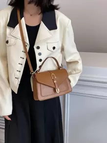 Minimalist Flap Square Bag