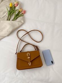 Minimalist Flap Square Bag