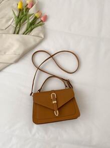 Minimalist Flap Square Bag