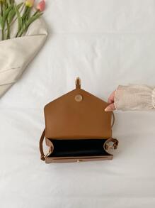 Minimalist Flap Square Bag