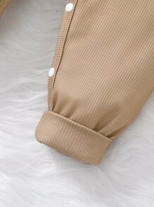 Baby Boy Letter & Cartoon Graphic 2 In 1 Jumpsuit & Accessory Hat - Multicolor - View 5