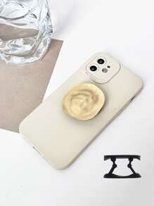 Ốp điện thoại Angel Eye gọng kim loại, tương thích với iPhone 16, 15, 14, 13, 12, 11, dạng vỏ mềm bao phủ toàn diện, phiên bản quốc tế, không phải phiên bản nội địa. - Màu be - Xem 2