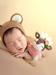 Recién nacido Juguete foto con diseño de dibujos animados - Multicolor - Ver 2