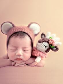 Recién nacido Juguete foto con diseño de dibujos animados - Multicolor - Ver 5