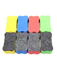4pcs Random Color Whiteboard Eraser - Multicolor - View 1