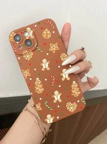 1个新款卡通圣诞图案TPU磨砂防摔手机壳，可爱兼容 16/11/12/13/14/15/15 Pro/15 Plus/15 Pro Max/7 Plus/8 Plus/X/Xs Max/Xr/11 Pro/12 Pro/13 Pro/14 Pro/12 Mini/13 Mini/11 Pro Max/12 Pro Max/13 Pro Max/14 Pro Max/14 Plus/6/6s/6 Plus/7/8/16 Pro/16 Plus/16 Pro Max/SE&Galaxy/A54/A14/A12/A13/A15/A32/A33/A24/A52S/S20/S21/S22/S23/S24/S23 Plus/S24 Ultra - 彩色 - 查看 2