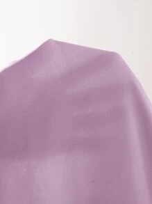 SHEIN Belle 褶邊單肩前垂褶伴娘連衣裙