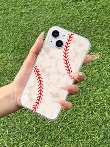 棒球印花手機殼 - 彩色 - 查看 1