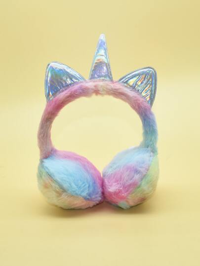 兒童鐳射獨角獸設計耳罩