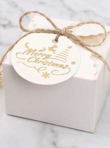 Zawieszki, etykiety na prezenty, na choinkę, 50 szt.