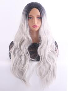 Long Body Wave Synthetic Wig - Multicolor - View 1