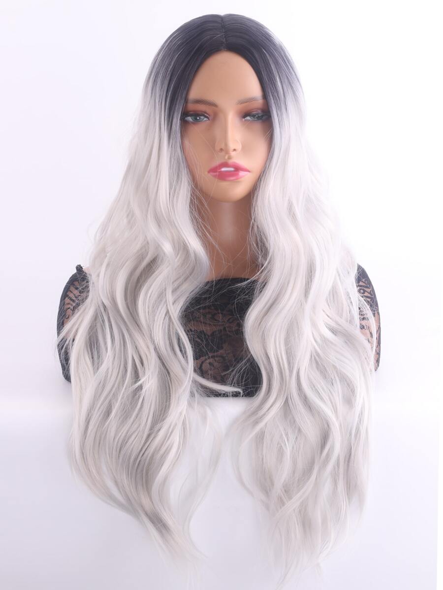 Long Body Wave Synthetic Wig - Multicolor - View 1