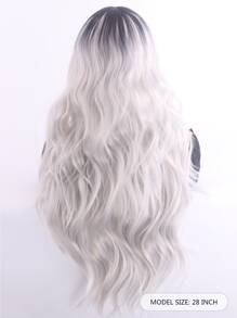 Long Body Wave Synthetic Wig - Multicolor - View 2