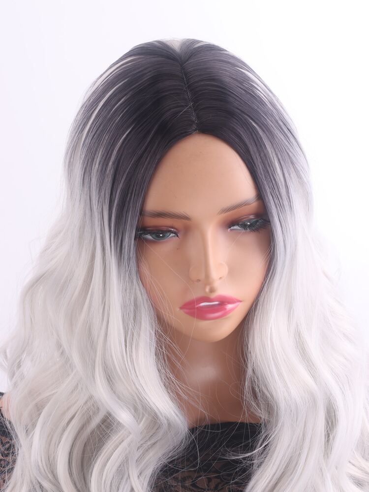Long Body Wave Synthetic Wig - Multicolor - View 4