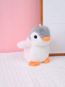 1pc Random Color Penguin Design Pet Plush Toy - Multicolor - View 3