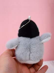 1pc Random Color Penguin Design Pet Plush Toy - Multicolor - View 5