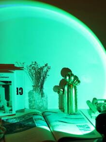 1pc 16 Color Usb Power Led Sunset Projection Light With Remote ,4 Modes Rgb Sunrise Sunset Lamp, Led Night Light Projector For Photography/Selfie Party DECOR,Home Decor,Living Room Decor, Bedroom Decor Light,Camping Decor,Wedding Decor, Gifts For Women,Girls,Friends,Family - Multicolor - View 10