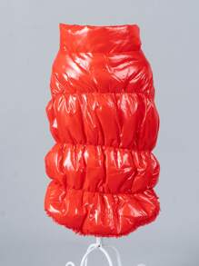 Áo khoác thú cưng rắn - Đỏ - Xem 6