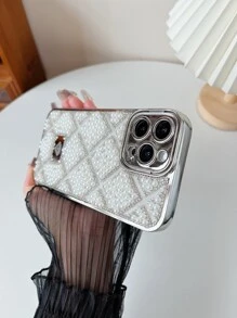 仿珍珠装饰手机壳 防水防震防摔防刮 - 彩色 - 查看 5