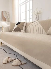 1入組素色沙發座墊套