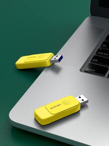 1pc 32GB USB Flash Drive - Yellow - View 2